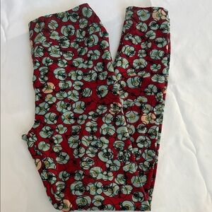 Colorful Apple Patterned Leggings-Lularoe